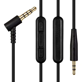 SHELKEE Zamenjava za Slušalke Avdio Kabel Kabel Linija za Bose SoundLink Na Ear2 OE2/OE2i Slušalke Kabel Z Mikrofonom Nadzor Glasnosti
