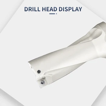 SP U vaja 2D, serije drill bit, 12 mm/49 mm, positionable vrtanje, se lahko uporablja za stružnica obdelavo, z karbidne trdine vstavite