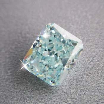 Top prodajne briljantno Sevalno cut ice blue AAAAAAAA kakovost kroglice svoboden fancy živo in svetlo modrimi kamni za nakit, izdelava CZ DIY