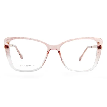 TR90 Ženski Kristalno Diamond Očal Okvir Optičnega Pregleden Očala Okvir Za Ženske Armacao Oculos Grau Gatinho Feminino
