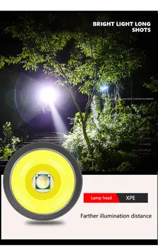 Tri Hitrosti Prenosnik Mini Light Svetilka Luč LED Svetilka Keychain Najbolj Zmogljiva Svetilka Delo Svetlobe, LED Kampiranje Baklo Fla