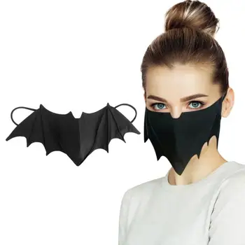 Unisex Halloween Masko Modne Gotsko Stranka Usta Masko Bat Cosplay Gaza Masko Ustvarjalne Bat Obliko Bombaž Usta Maske 1pc