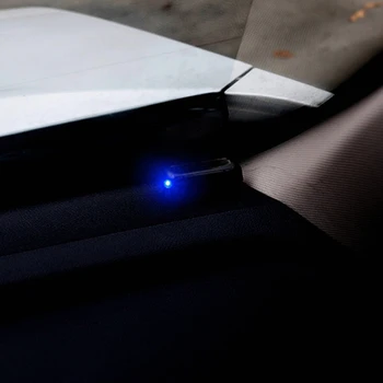Univerzalni Avto Ponaredek Sončne Energije Alarm Lučka Varnostnega Sistema Opozorilo Kraje Flash Utripa Avto Anti-Theft Pozor LED Luči, Rdeče/Modra