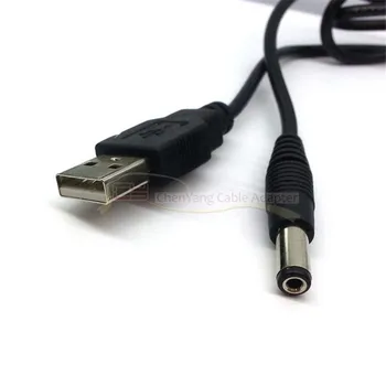 USB 2.0 A Tip Moški 5 5 mm DC 5,5 MM 2,5 MM Vtič Sod Priključek 5V 80 cm