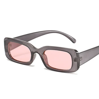 Vintage Majhna ženska sončna Očala Moda Pravokotnik Klasičnih Oblikovalec Kvadratnih sončna Očala Ženske Party Očala UV400 Očala