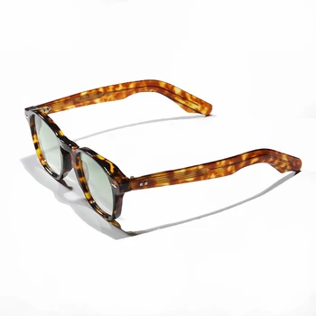 Visoko Kakovost blagovne Znamke Retro sončna Očala Za Moške In Ženske UV400 Polarizirana Leče Vožnje Eye Glasses Acetat Ovalne Letnik Očala