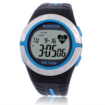 Vroče!! Monitor srčnega utripa, Unisex Šport Ure Nepremočljiva 100m Moških In Žensk, Digitalno uro, ki Teče Potapljanje Ročno Uro Montre Homme