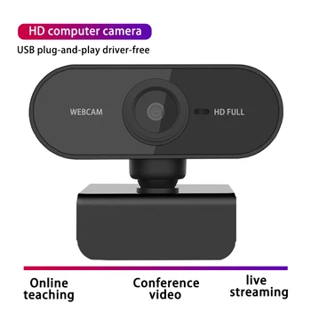 Webcam Full HD 4K 2K 1080P Spletno Kamero, Mikrofon, USB, Za PC Računalnik Mac Laptop YouTube Video Mini Webcamera