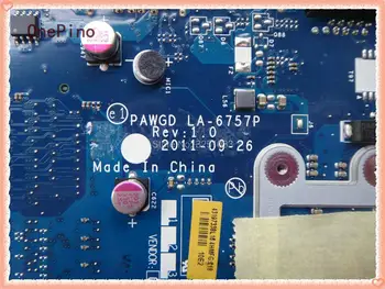 Za Lenovo G575 Zvezek PAWGD LA-6757P prenosni računalnik z matično ploščo G575GX Zvezek DDR3 popolnoma preizkušen brezplačna dostava
