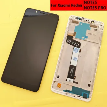 ZA Xiaomi Redmi Opomba 5 Pro MEG7S LCD-Zaslon, Zaslon na Dotik, Računalnike Skupščine Zamenjava Za Hongmi Note5 LCD