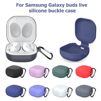 Zaščitni ovitek Za Samsung Galaxy Brsti Pro Live Brsti 2 Pokrovček Mehak Silikonski Anti-Padec Slušalke Primeru za Galaxy Brsti Pro Pokrov