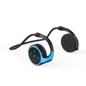 Šport Bluetooth-združljive Slušalke MP3 predvajalnik, FM Radio, Mikrofon 10 ur Glasbe Brezžične Slušalke TF Kartice Brezžične Slušalke