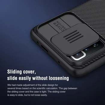 POCO X3 GT Primeru NILLKIN CamShield Stran Kamere zaščitni Pokrov Za Xiaomi Poco X3 GT Primeru