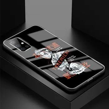 Tokio Revengers Kaljeno Steklo Ohišje za Samsung Galaxy A51 A52 A71 A72 A50 A70 A91 A41 A40 A30 A31 A21s A11 A10 Telefon Kritje